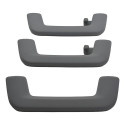 Kit Com 3 Puxador Alça Teto Pqp Chery Tiggo 8 2021 Original Cinza-escuro
