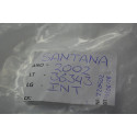 Botão Pisca Alerta Painel Vw Santana 1998 A 2006 Original Preto