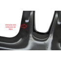 Moldura Central Painel Renault Sandero 2019 Logan Original Black Piano/cinza