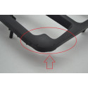 Moldura Central Painel Radio Grand Vitara Origin Preto
