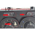 Comando Ar Condicionado Painel Citroen C3 2013 Origi