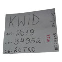 Espelho Retrovisor Interno Kwid 2020 Original