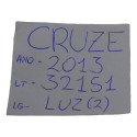 Luz Interna Teto Cortesia Gm Cruze 2013 Original