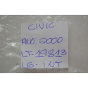 Moldura Acabamento Retrovisor Interno Honda Civic 2000 Orig