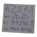 Moldura Acabamento Retrovisor Interno Azera 2020 Original