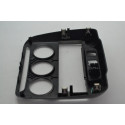 Moldura Central Radio Painel Citroen C3 2012 Original Cinza-escuro