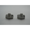 Par Presilha Suporte Quebra Para Sol Vw Fox Spacefox Origina