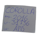 Apoio Encosto Braço Console Corolla 2016 Original Original