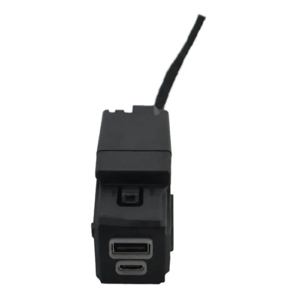 Tomada Usb Tipo C Painel Central Fiat Pulse 2022-2023 Origin Preto