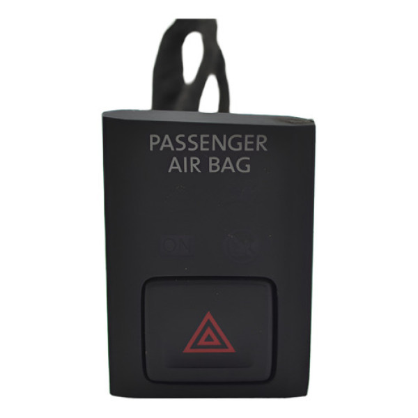 Botão Pisca Alerta Painel Volkswagen Tiguan 2019 Original Preto