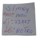 Espelho Retrovisor Interno C/luz Jimny 2020 Original