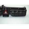 Botão Pisca Alerta Trava Destrava Esp Off C180 2003 Original Preto