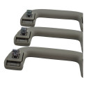 Kit 3 Puxador Alça Teto Pqp Hrv Hr-v 2020 Original Cinza