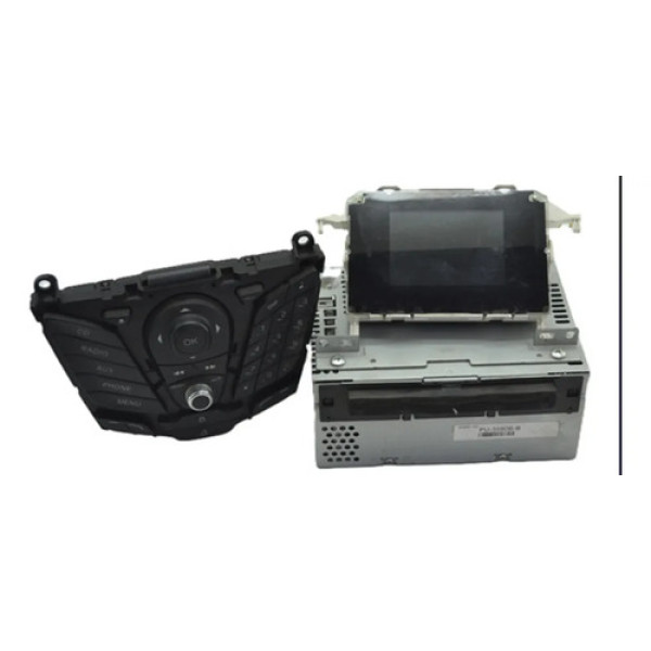 Kit Visor Tela Frente Fundo Radio Som Ka 2015 Original