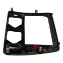 Moldura Difusor Radio Central Painel Pajero Tr4 2012 Origina Preto Com Acabamento Prateado/escovado