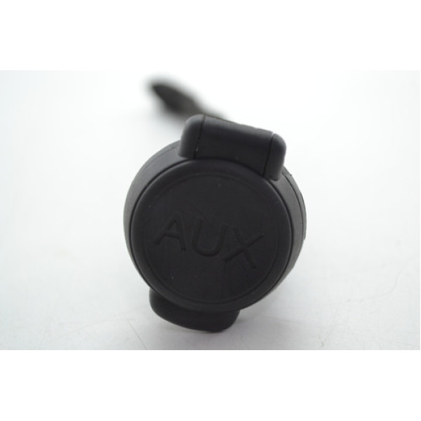 Tomada Entrada Usb Auxiliar Citroen C3 2014 2015 Original Preto