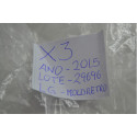 Moldura Retrovisor Interno Bmw X3 Xdrive 2011 Original Preto