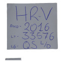 Quebra Sol Lado Direito Passageiro Honda Hr-v 2016 Original