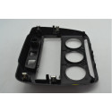 Moldura Central Comando Ar Radio Painel Citroen C3 2013 Orig Preto