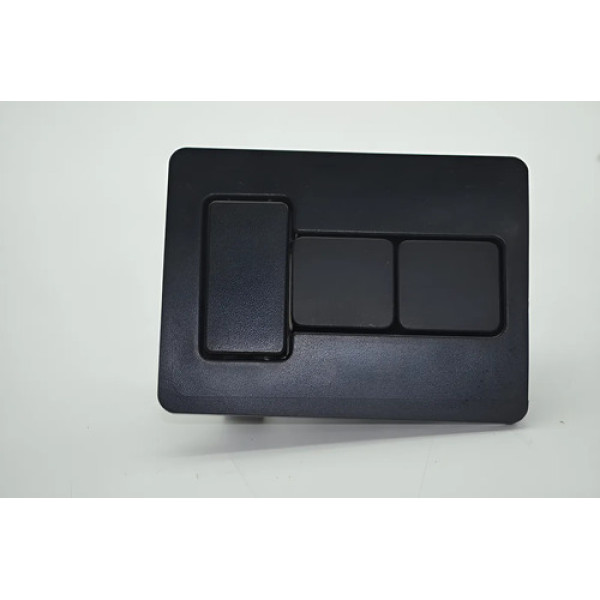 Moldura Botão Falso Painel Aircross C3 2013 - 2020 Original Preto