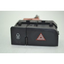 Botão Pisca Alerta Painel Citroen C3 2017 2018 Original Preto