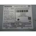 Radio Aparelho Som Painel Honda Hrv Hr-v 2017 Original