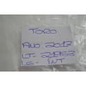 Par Tampa Acabamento Parafuso Console Fiat Toro Original Cinza