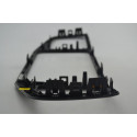 Moldura Central Painel Volkswagen Amarok 2017 Original Preto