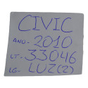 Luz Interna Teto Traseira Honda Civic 2010 Origina