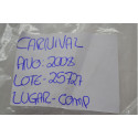 Computador Visor Bordo Teto Kia Carnival 2008 Original Preto
