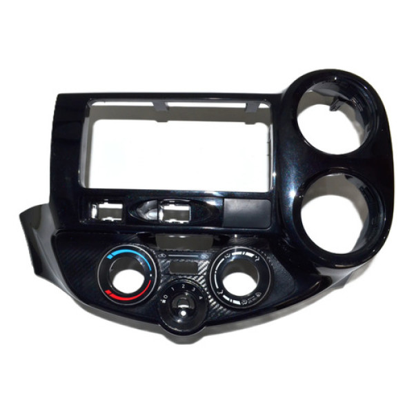 Moldura Radio Central Painel Etios 2012-2021 Original Cinza-escuro