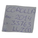 Luz Cortesia Interna Central Teto Corolla Gli 2014 Original