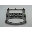 Moldura Central Painel Renault Logan 2007 A 2011 Original Cinza