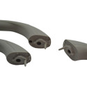 Kit 3 Puxador Alça Pqp Coluna Nissan Frontier 2017 Original Bege