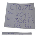 Quebra Sol Lado Direito C/iluminação Cruze 2015 Origina