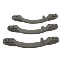 Kit Com 3 Puxador Alça Pqp Teto Peugeot 207 2011 Original Bege