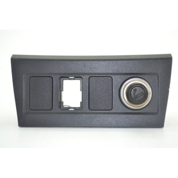 Moldura Botao Cego Acendedor Cigarro Toyota Rav4 Original  Preto