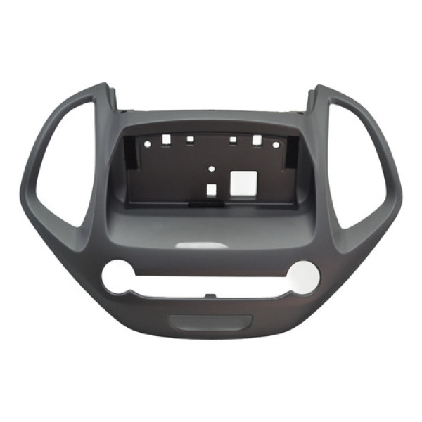 Moldura Central Painel Radio Ford Ka 2019 Original Cinza