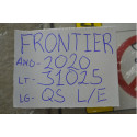 Quebra Sol Lado Esquerdo C/iluminação Frontier 2020 Original