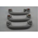 Kit Com 3 Puxador Alça Teto Pqp Ix35 2011 Original Cinza
