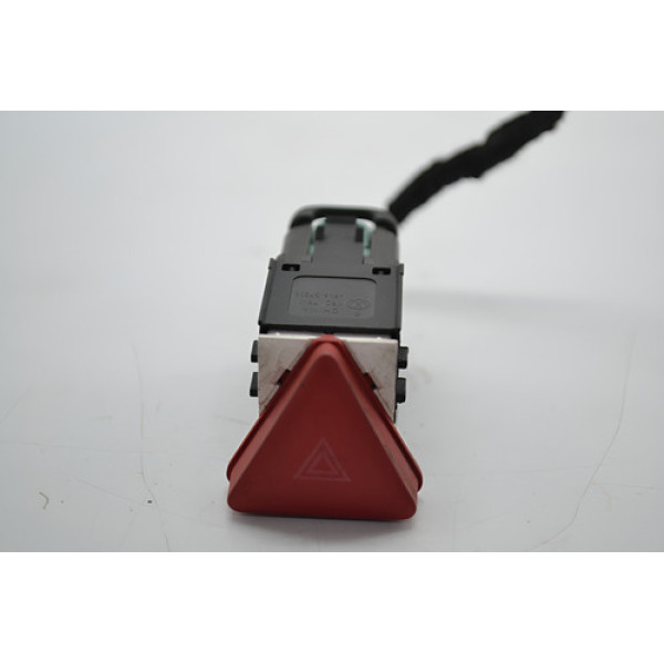 Botão Pisca Alerta Painel Volkswagen Jetta 2009 Original Vermelho