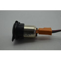 Tomada Energia 12v Console Ford Ka 2014 A 2020 Orginal Preto