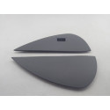 Par Moldura Acabamento Lateral Painel Vw T-cross Original Preto