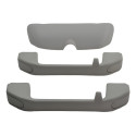 Kit Com 2 Pqp Alça Teto + Porta Oculos Fiat Palio 2014 Orig