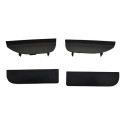 Kit 4 Acabamento Interno Painel Ford Ka 2009 2010 Original Preto