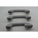 Kit Com 3 Puxador Alça Teto Pqp I30 2010 Original Cinza-escuro