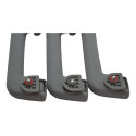 Kit Com 3 Puxador Alça Teto Pqp Chery Tiggo 5x 2025 Original Cinza