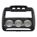 Moldura Central Painel Radio Citroen C3 2012 Original Cinza-escuro