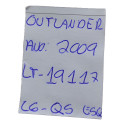 Quebra Sol Lado Esquerdo Motorista Outlander 2009 Original