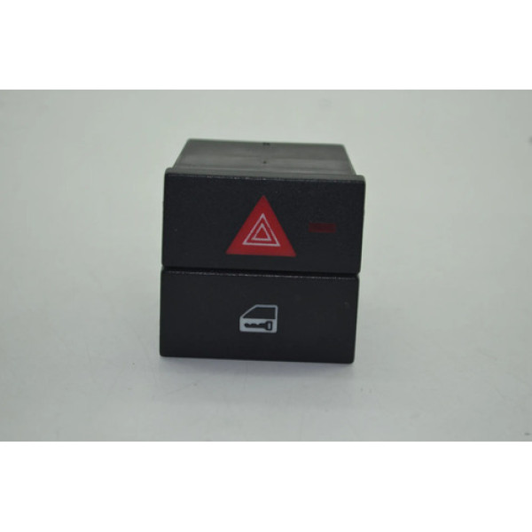 Botão Pisca Alerta Trava Elétrica Meriva 2003 -2012 Origina Preto